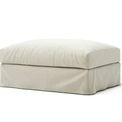 Le Grand Air Fotpall Linne, Creamy White