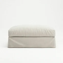 Le Grand Air Fotpall Linne, Creamy White