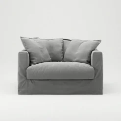 Le Grand Air Love Seat Bomull, Ljusgrå