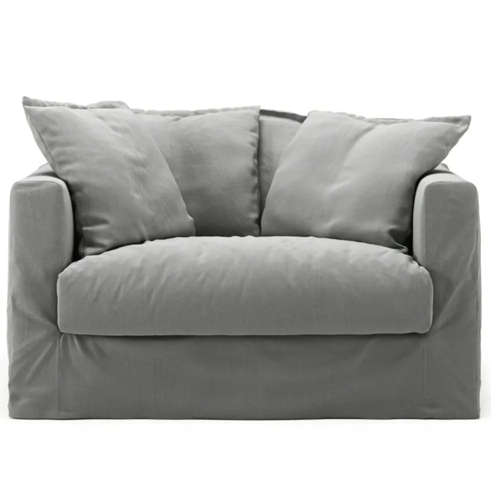 Le Grand Air Love Seat Bomull, Ljusgrå