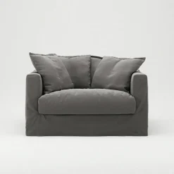 Le Grand Air Love Seat Bomull, Grå