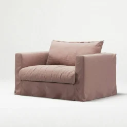 Le Grand Air Nou Love Seat Linne, Tender Blush