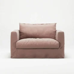 Le Grand Air Nou Love Seat Linne, Tender Blush