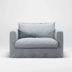 Le Grand Air Nou Love Seat Linne, Nordic Sky