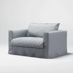 Le Grand Air Nou Love Seat Linne, Nordic Sky