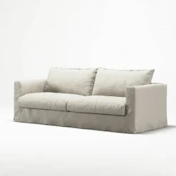 Le grand Air Nou 3-Sitssoffa Linne, Creamy White