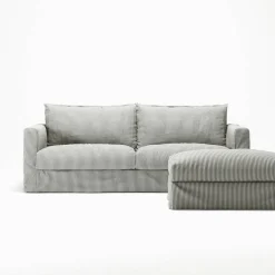 Le grand Air Nou 3-Sitssoffa Linne, Ash Stripe