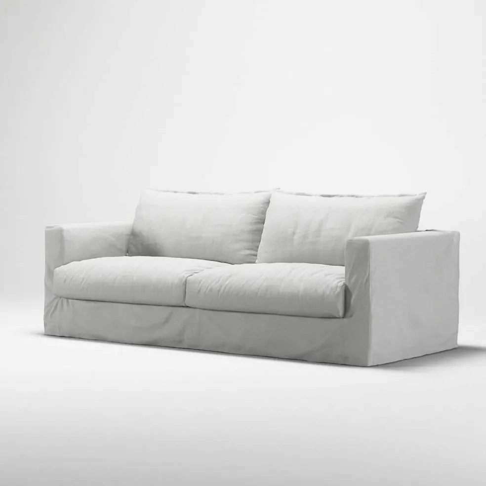 Le Grand Air Nou 3-Sitssoffa Bomull, Vit