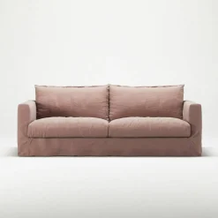 Le grand Air Nou 3-Sitssoffa Linne, Tender Blush