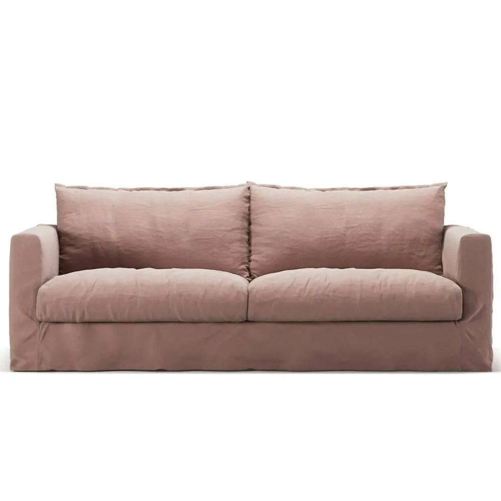 Le grand Air Nou 3-Sitssoffa Linne, Tender Blush