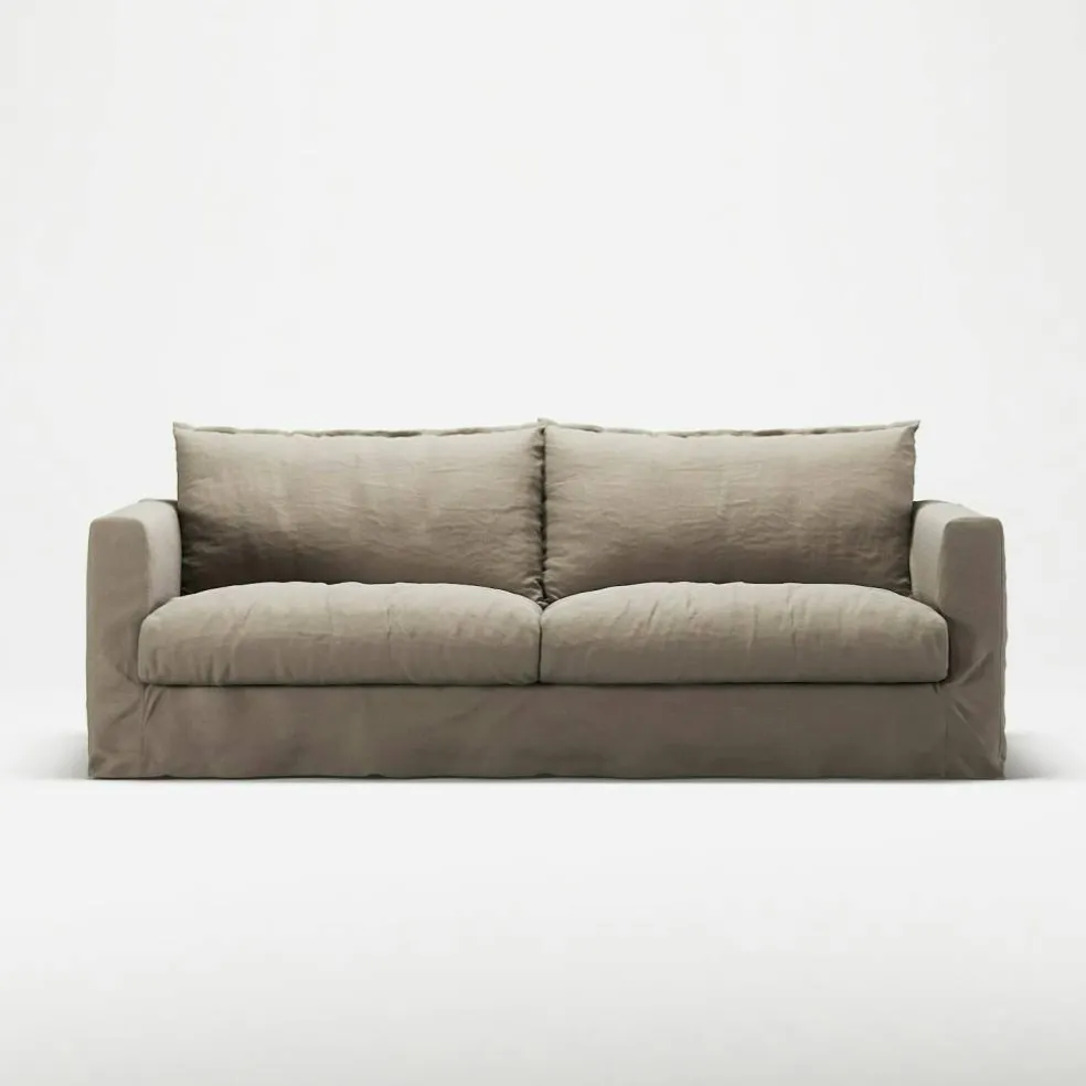 Le grand Air Nou 3-Sitssoffa Linne, Savage Linen
