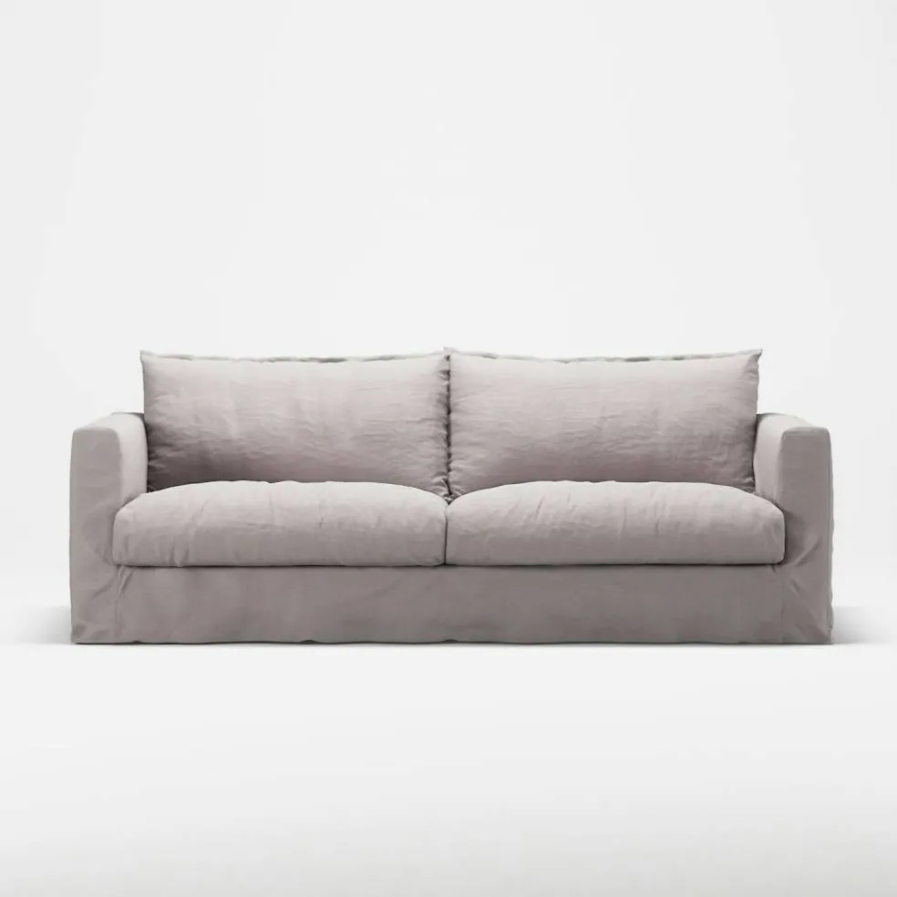 Le grand Air Nou 3-Sitssoffa Linne, Misty Grey