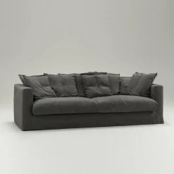 Le Grand Air 3-Sitssoffa Bomull, Limited Grey