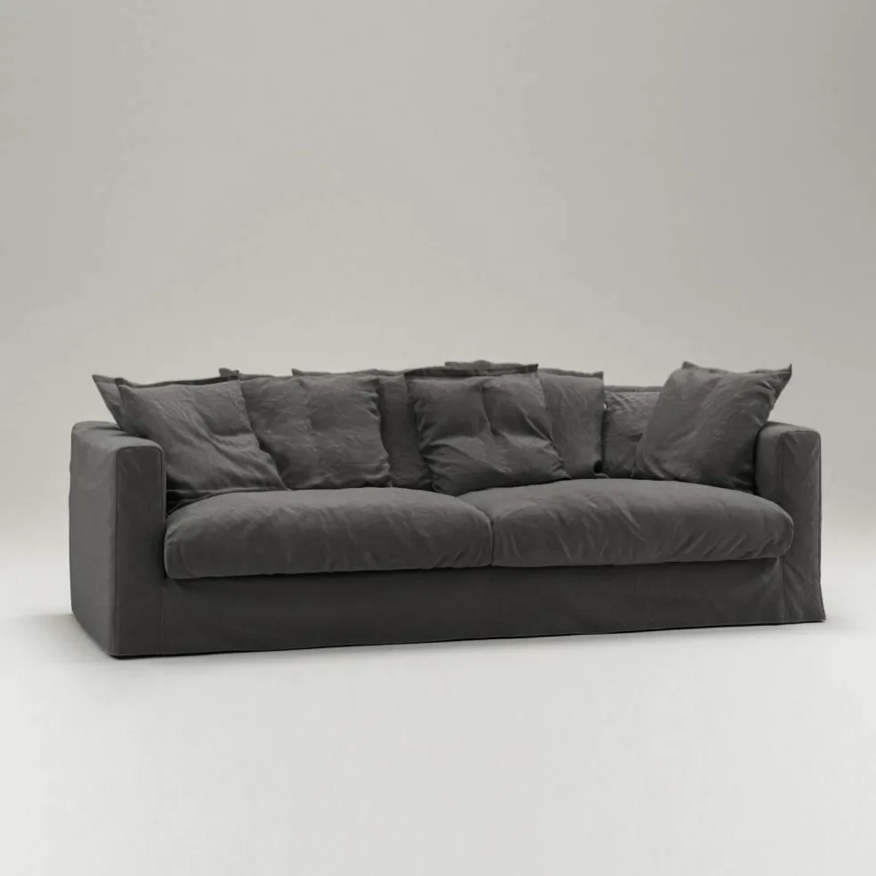 Le Grand Air 3-Sitssoffa Bomull, Limited Grey