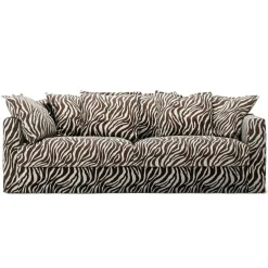Le Grand Air 3-Sitssoffa Chenille, Zebra