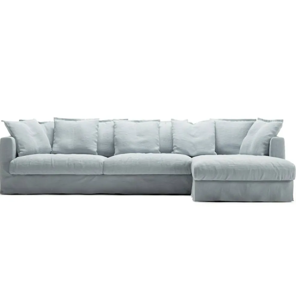 Le Grand Air 3-Sitssoffa Linne Divan Höger, Nordic Sky