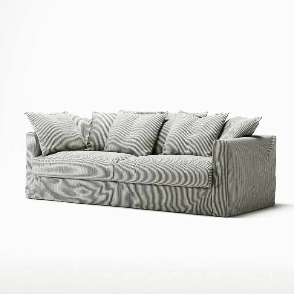 Le Grand Air 3-Sitssoffa Linne, Ash Stripe