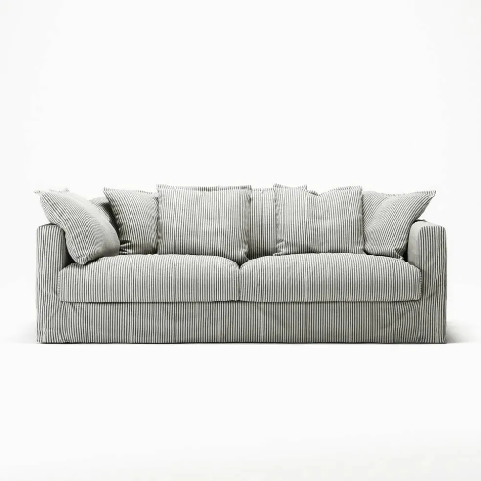 Le Grand Air 3-Sitssoffa Linne, Ash Stripe