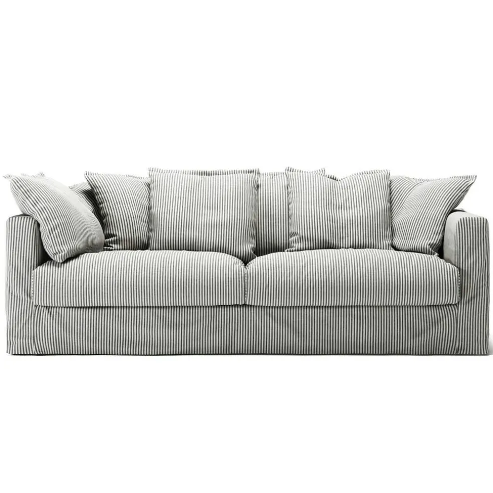Le Grand Air 3-Sitssoffa Linne, Ash Stripe