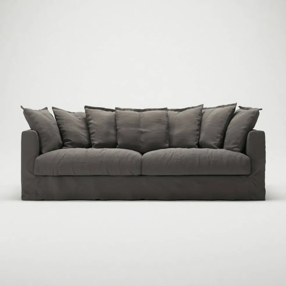 Le Grand Air 3-Sitssoffa Linne, Smokey Granite