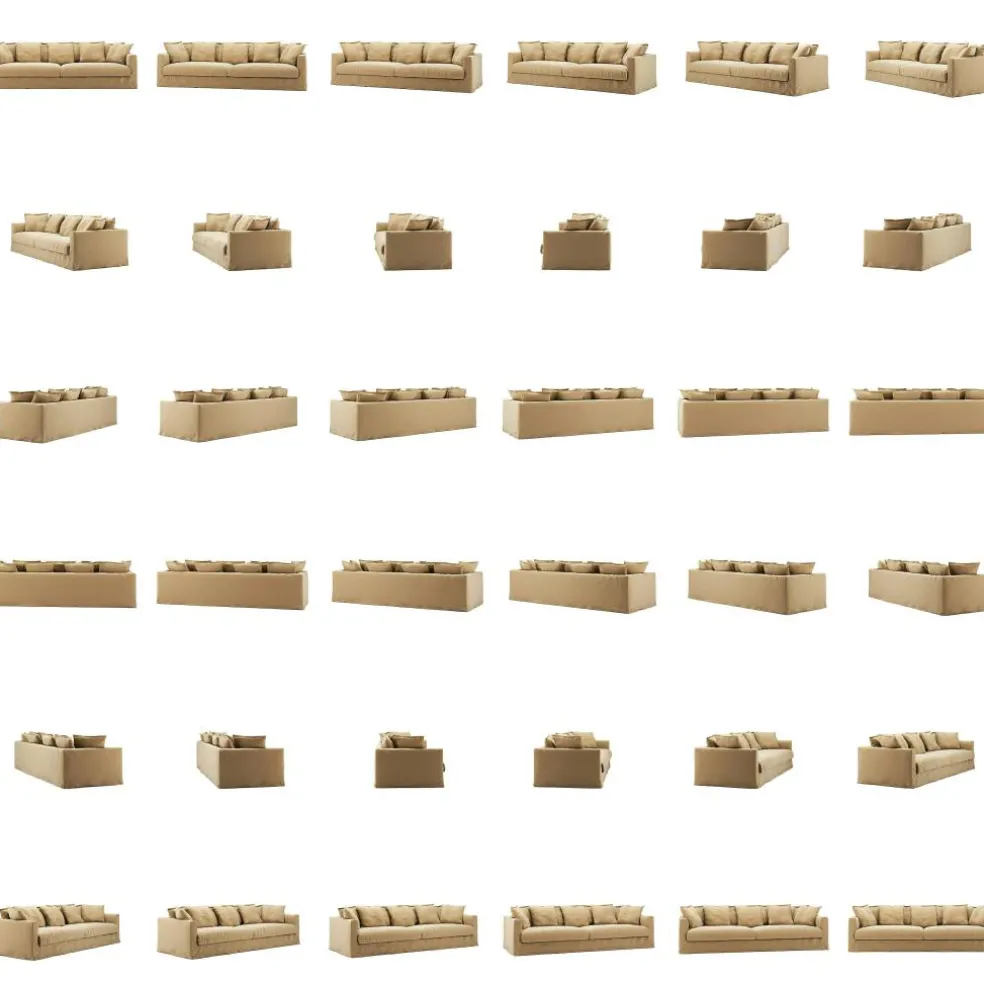 Le Grand Air 4-Sitssoffa Linne, Desert Sand