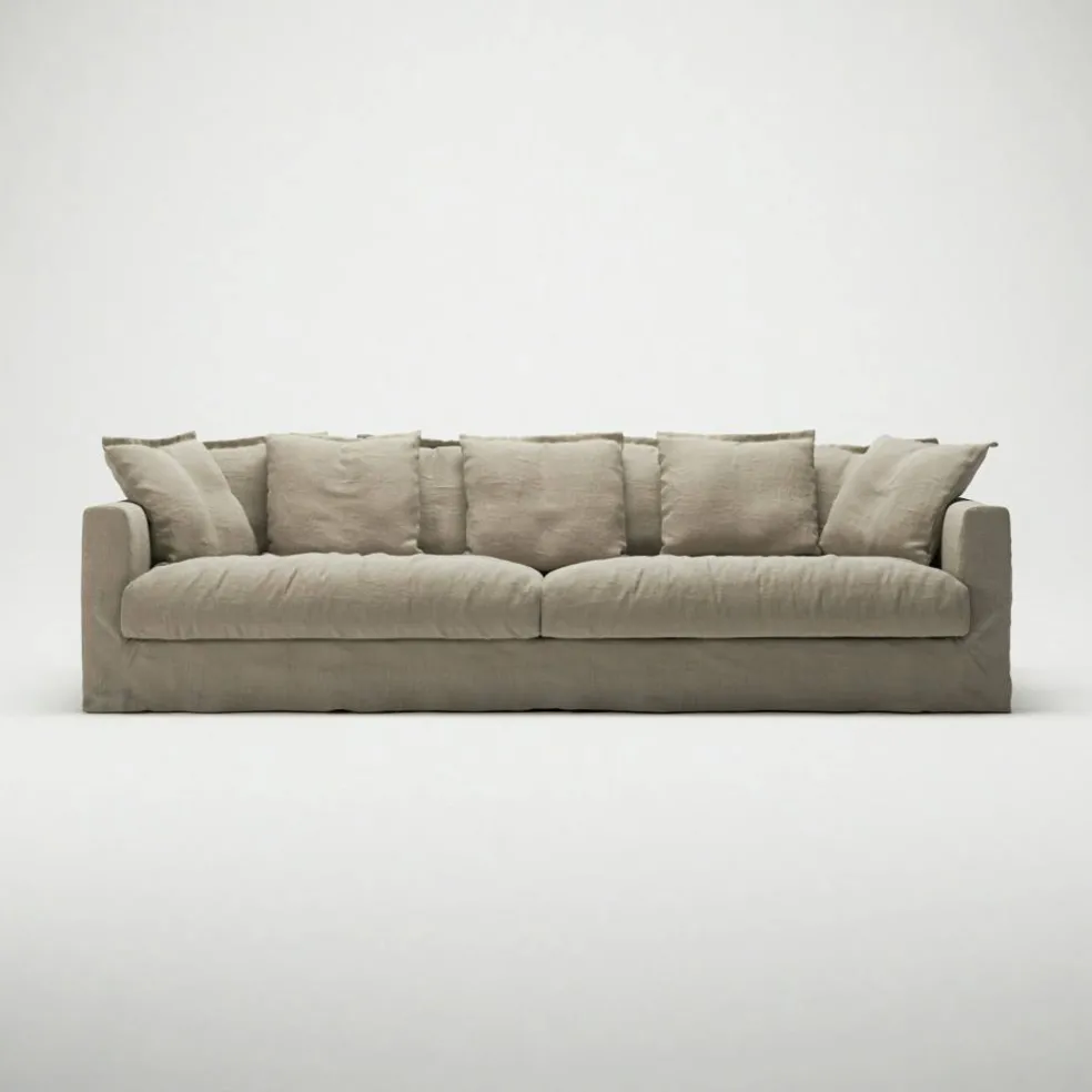 Le Grand Air 4-Sitssoffa Linne, Savage Linen