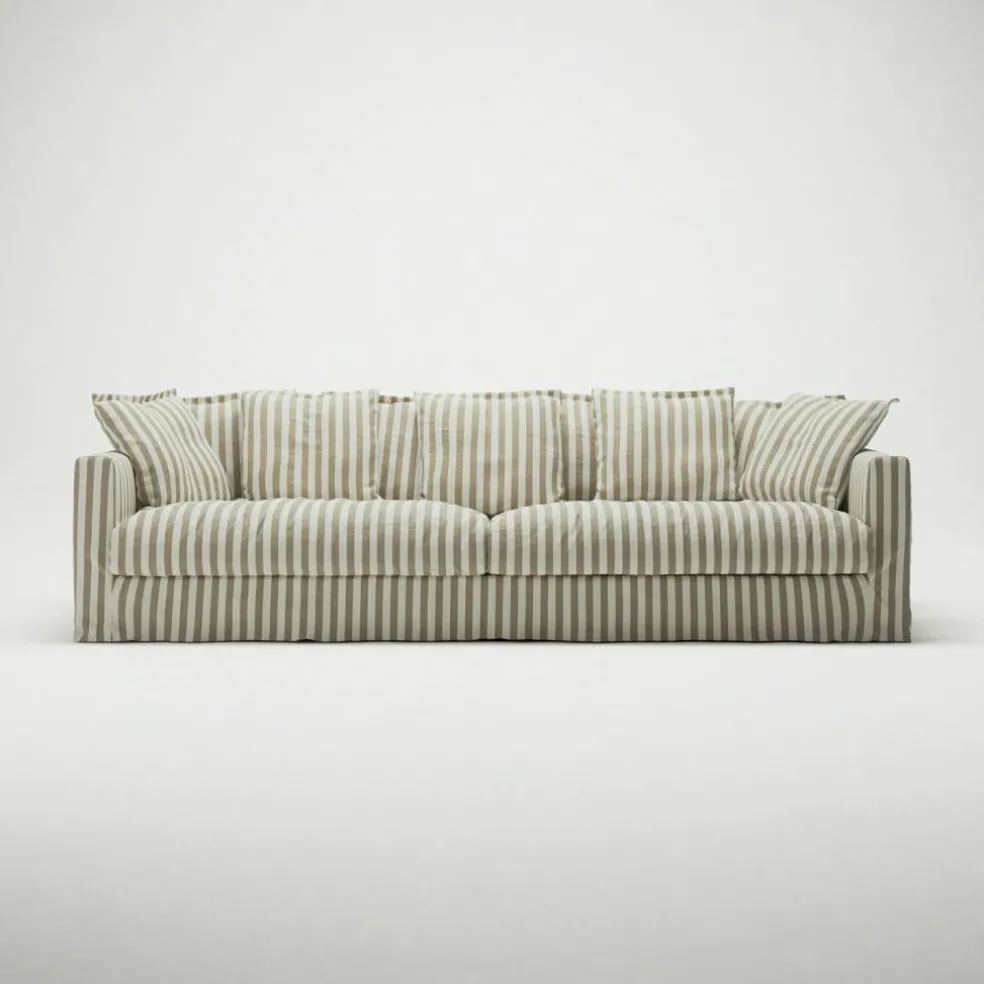 Le Grand Air 4-Sitssoffa Linne, Gentle Ribbon