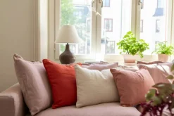 Le Grand Air 4-Sitssoffa Linne, Tender Blush