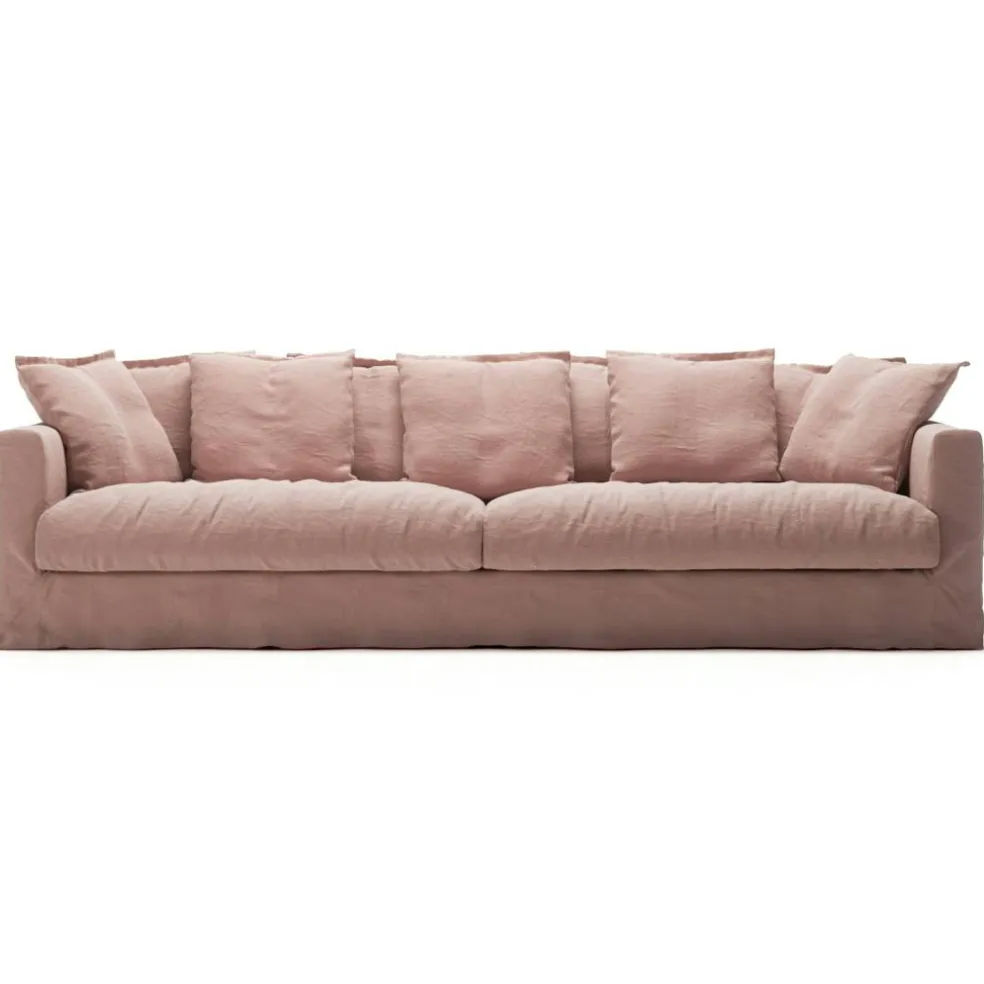 Le Grand Air 4-Sitssoffa Linne, Tender Blush