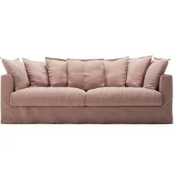 Le Grand Air 3-Sitssoffa Linne, Tender Blush