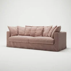 Le Grand Air 3-Sitssoffa Linne, Tender Blush