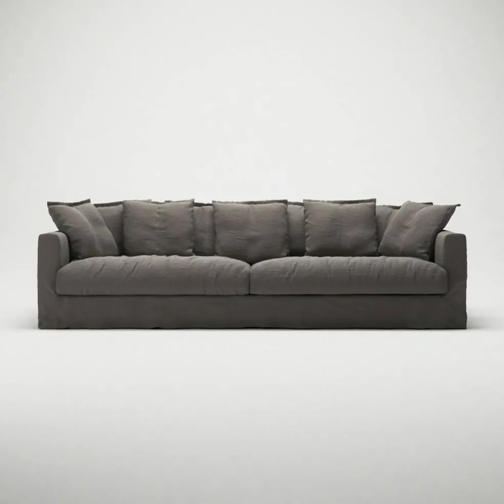 Le Grand Air 4-Sitssoffa Linne, Smokey Granite