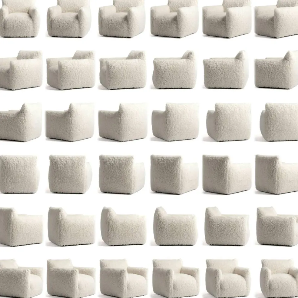 Le Petite Fåtölj, Arctic White