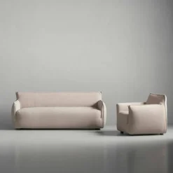 Le Petite 3-Sitssoffa, Pale rose