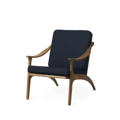 Lean Back Loungestol, Oljad Teak / Granite Grey