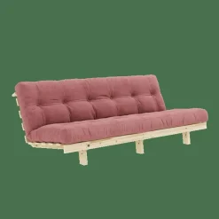 Lean Bäddsoffa Med Alpha Madrass 130x200 Rosa/Raw