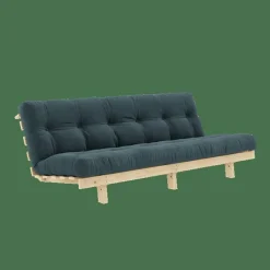 Lean Bäddsoffa Med Alpha Madrass 130x200 Ljusblå/Raw