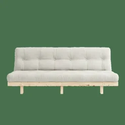 Lean Bäddsoffa Med 5-Lagers Madrass 130x190 Natur/Raw
