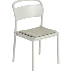 Linear Sittdyna Till Stol, Ljusgrå
