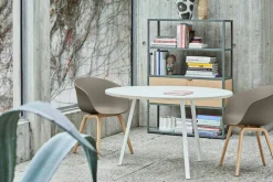 Loop Stand Round Matbord Ø120 cm, Vit