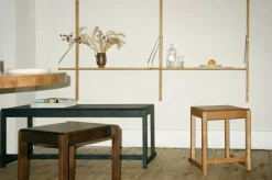Low Stool 01 Pall, Brun