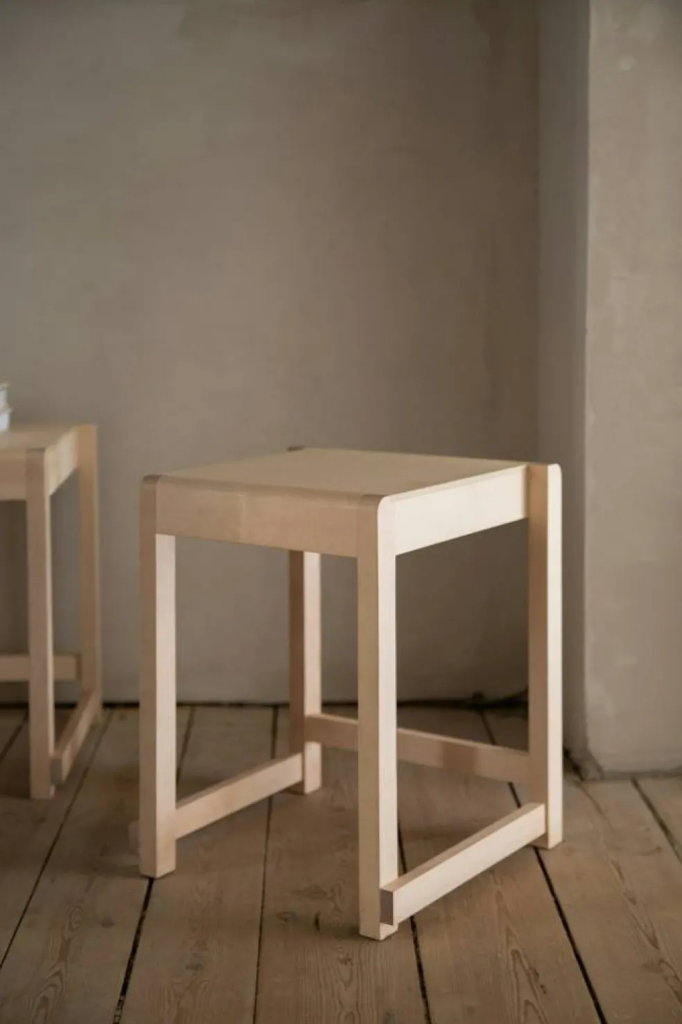 Low Stool 01 Pall, Natur