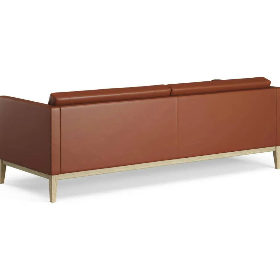 Madison 3-Sitssoffa, Elmo Leather Soft Brun