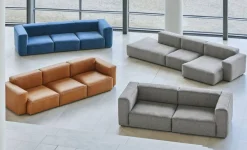 Mags Soft Low 3-sitssoffa Comb. 4 Höger Divan, Linara 443