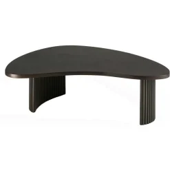 Mahogany Boomerang Soffbord Mörkbrun, 125x75x40 cm