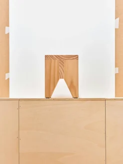 Manolito Stool Long, Natural