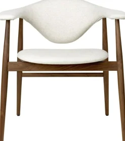 Masculo Matstol, Oljad Valnöt / Plain 0026