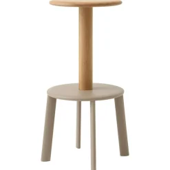 Massif AV40 Barstol 75 cm, Ek / Gråbeige