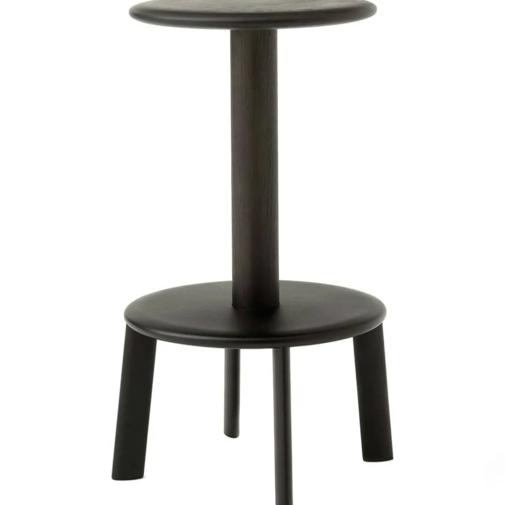 Massif AV39 Barstol 65 cm, Mörkbetsad Ek / Warm Black