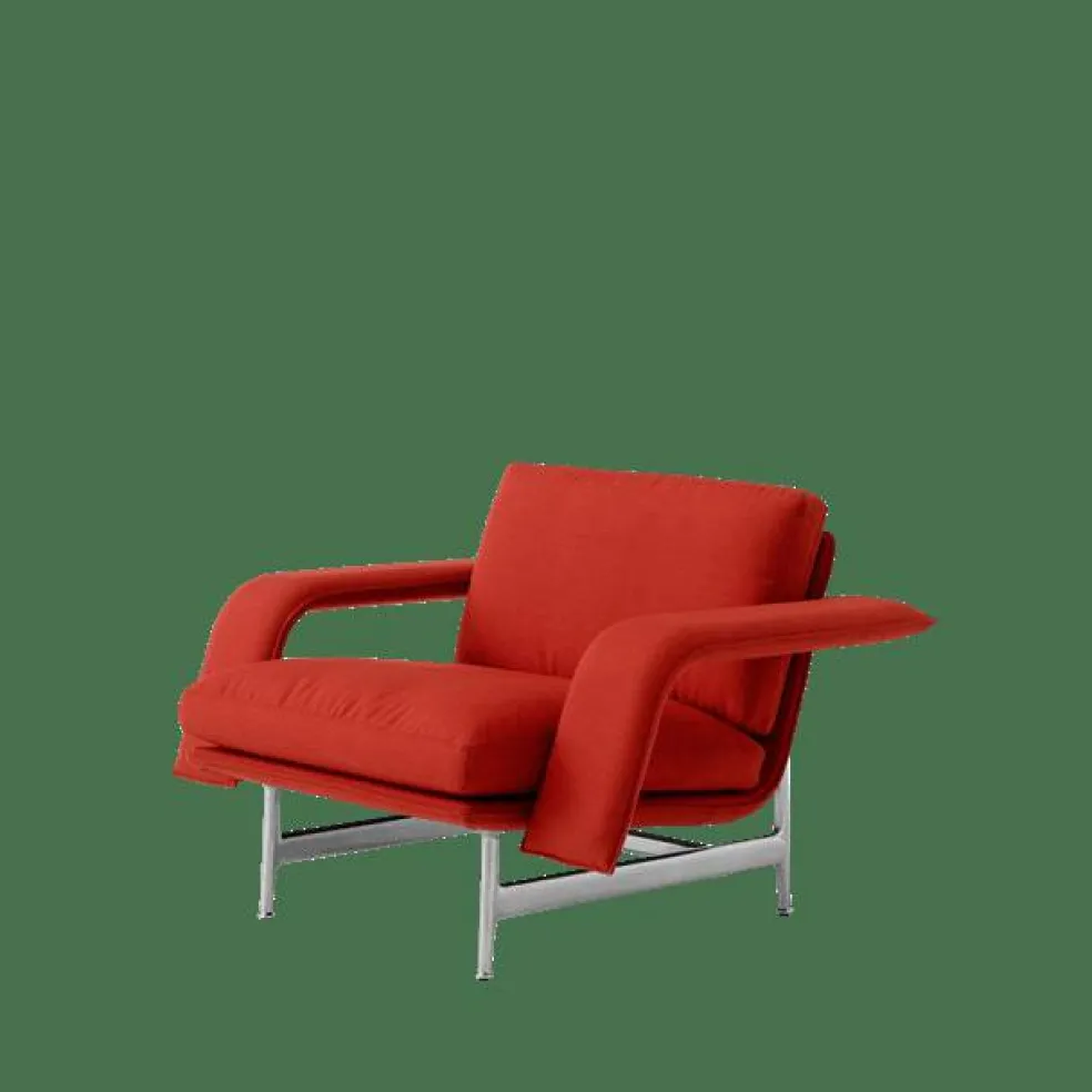 Meantime AV29 Fåtöljsoffa Polerad Aluminium/Fiord 0571